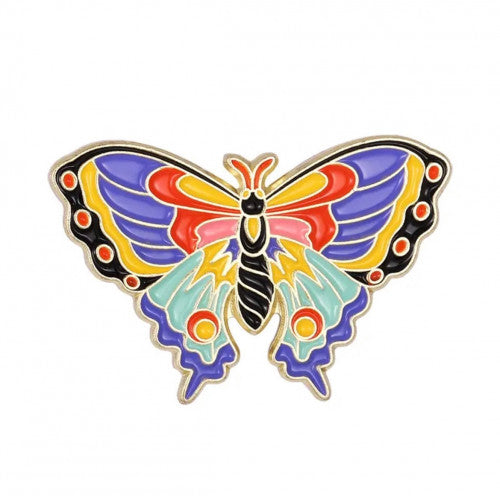 Space Pin # 38 - Butterfly Colorful