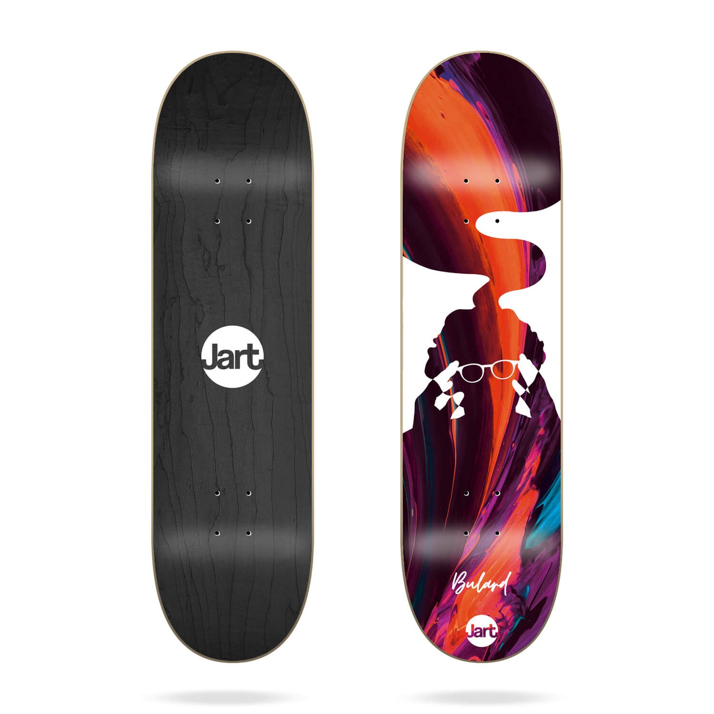 Jart Glasses Adrien Bulard Lc Skateboard Deck 8.125"