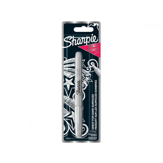 Sharpie Metallic Permenant Marker - Silver [x1]