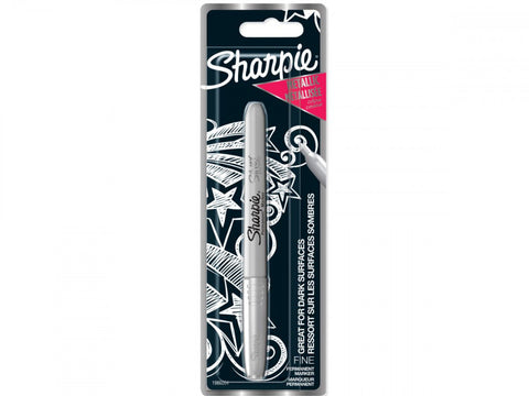 Sharpie Metallic Permenant Marker - Silver [x1]