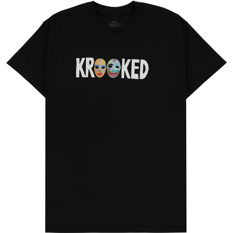 Krooked MASKS T-Shirt - Black