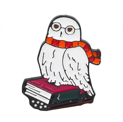 Space Brand Pin # 40 - Owl Book