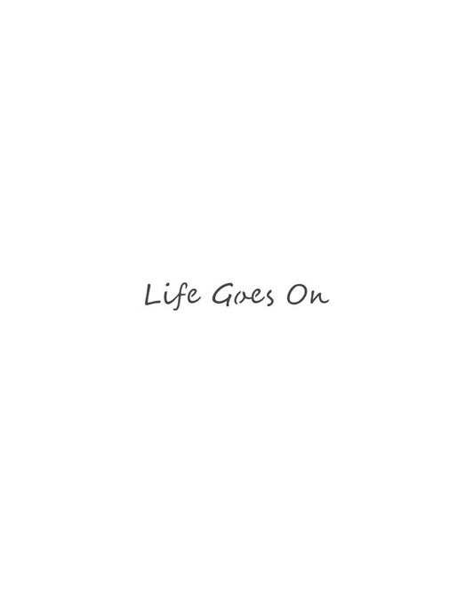 Le Inka Life Goes On Xpress Tattoo [M112] - 5.8 X 0.7cm