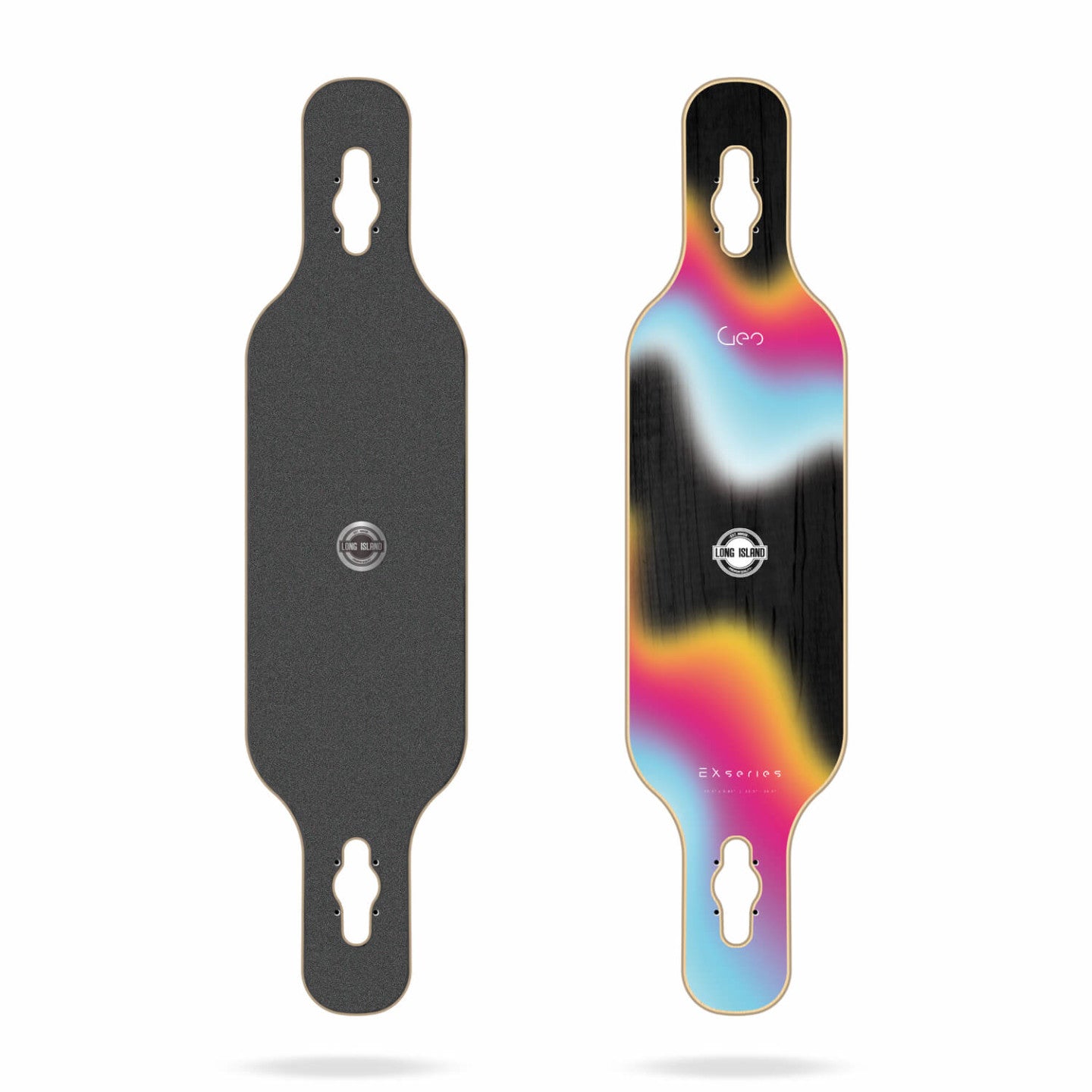 Long Island Geo V2 Flex1 Fiberflex Longboard Deck 40"