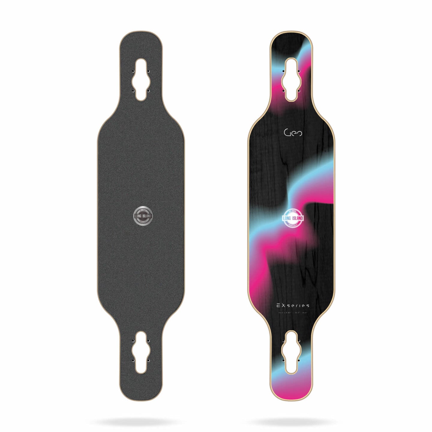 Long Island Geo V2 Flex2 Fiberflex Longboard Deck 40"