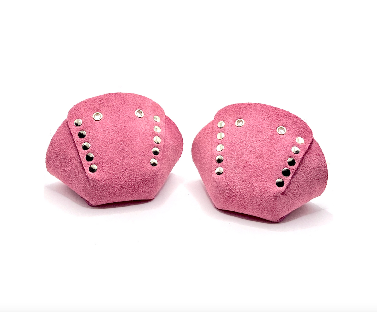 Rollerstuff Moxi Suede Toe Cap - Malibu Pink [set/2]