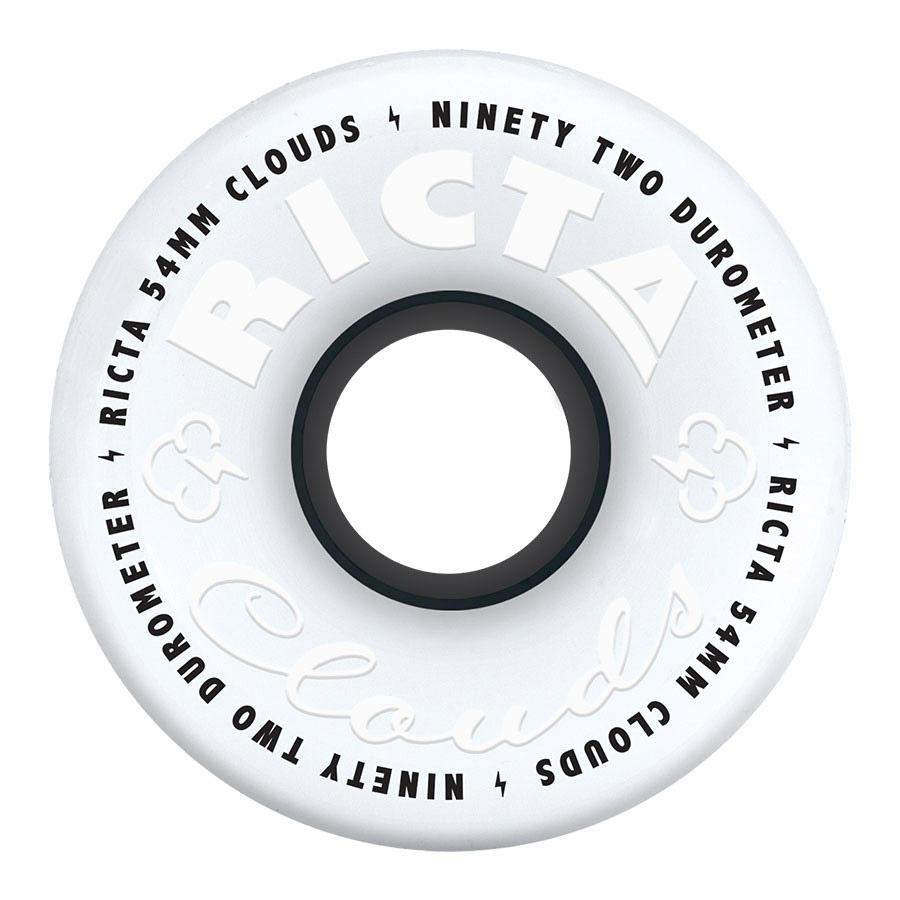 Ricta Clouds Skateboard Wheels - Black 92A [set/4]