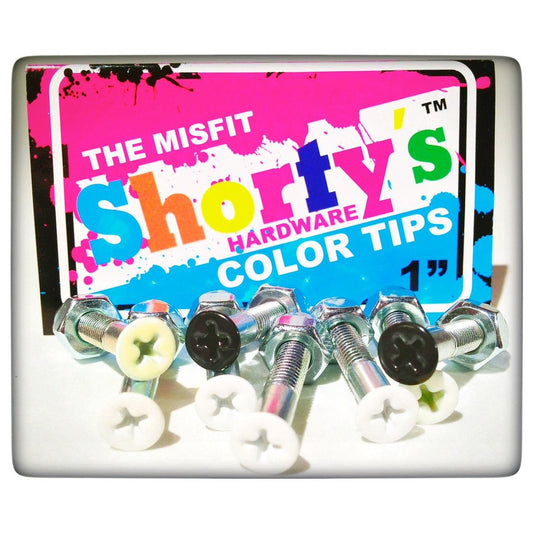 Shortys Color Tips The Misfit Phillips Hardware 1" [set/8]