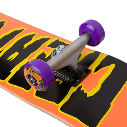 Creature Logo Micro Skateboard Complete 7.5" [Orange]