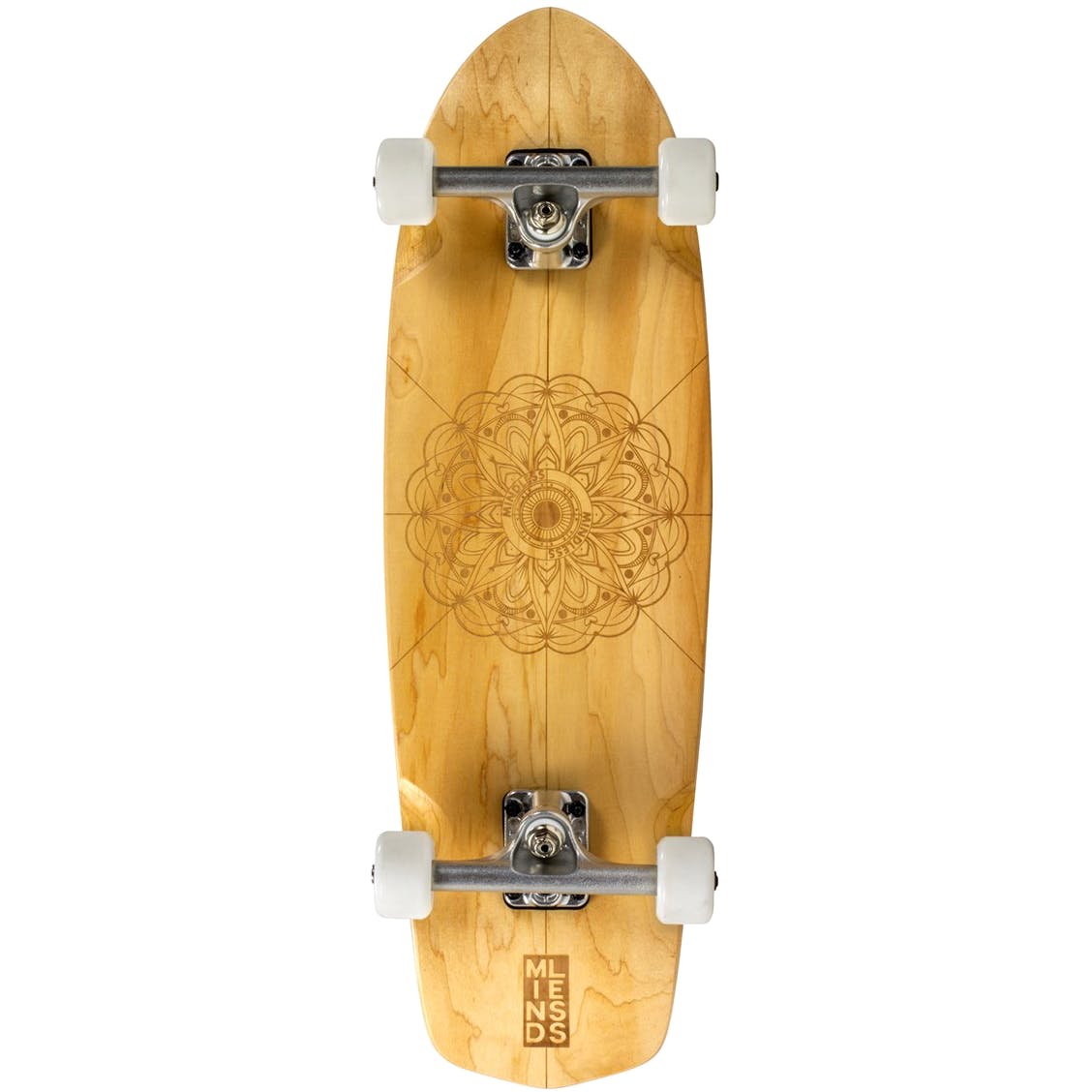 Mindless Mandala Gen X Longboard Complete - Natural 28"