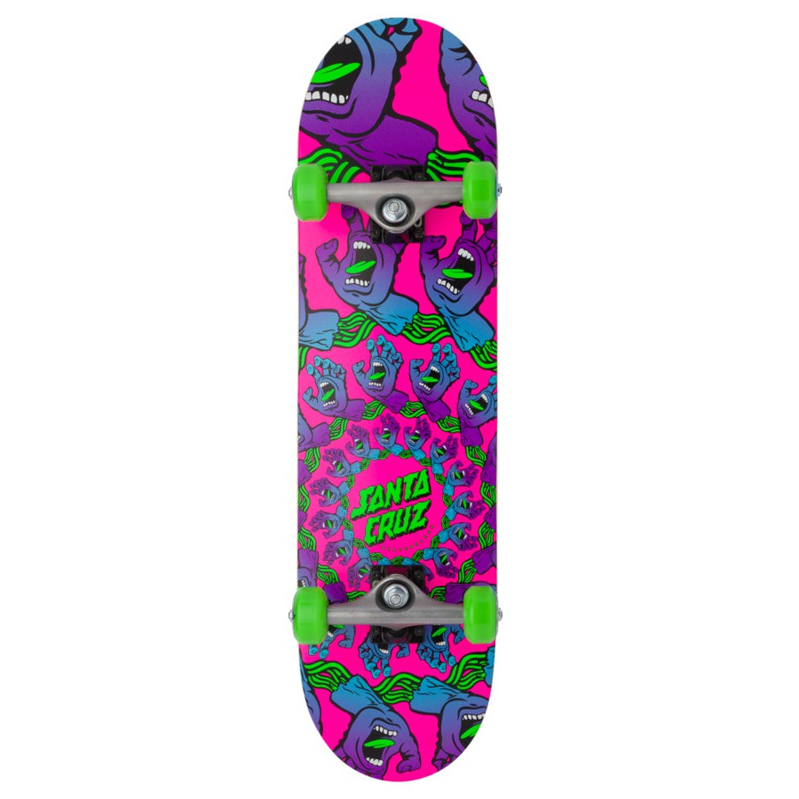 Santa Cruz MANDALA HAND MINI Skateboard Complete 7.75"