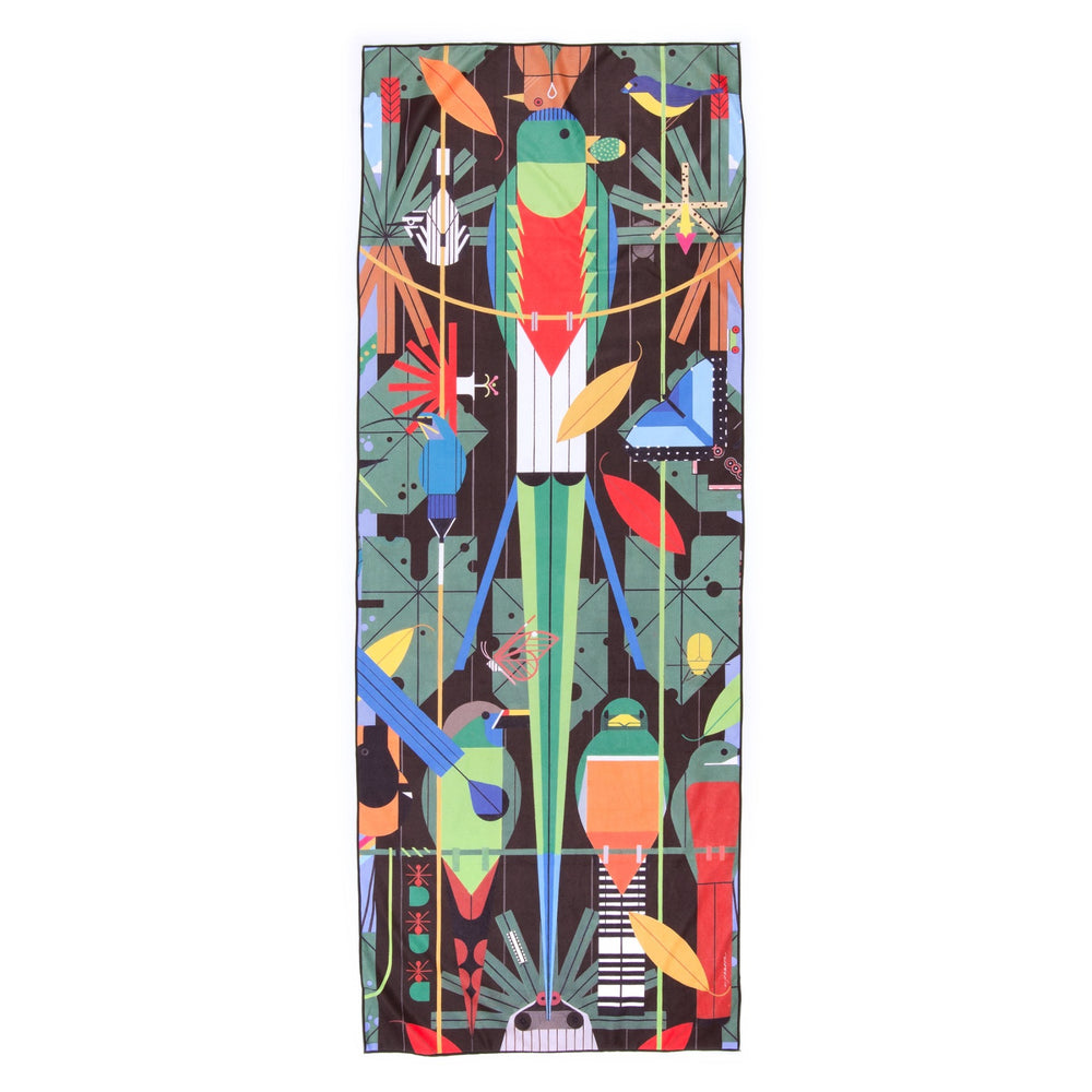 Habitat Charley Harper Monteverde Yoga Towel