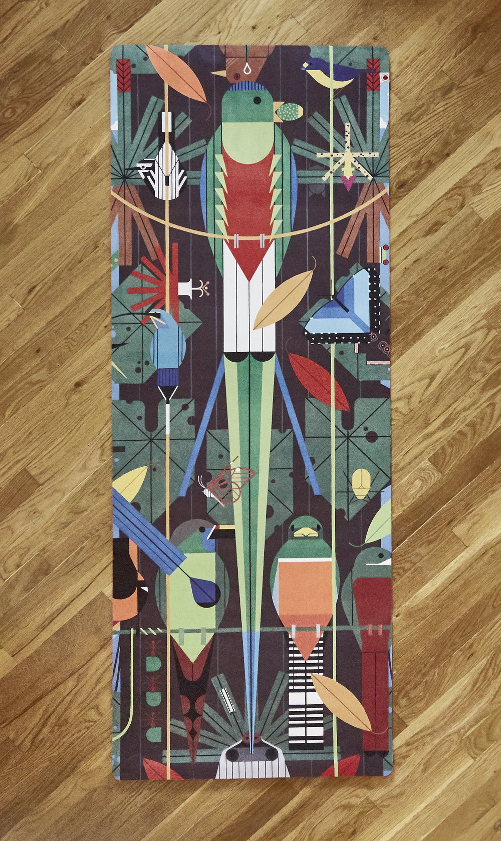 Habitat Charley Harper Monteverde Yoga Mat 26x71"