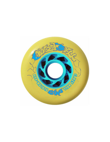Gyro CRAZY BALL Inline Skates Wheel - Yellow/Blue [x1]