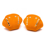 Rollerstuff MOXI NEW CLEMENTINE SUEDE Toe Cap - Bright Orange [set/2]