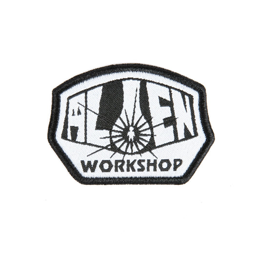 Alien OG Logo Patch - Black/White [Woven]