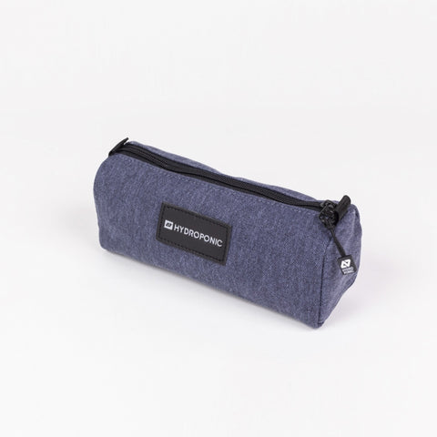 HydroPonic Canvas Pencil Pouch - Navy
