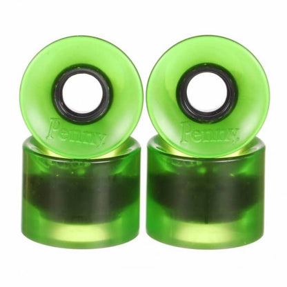 Penny Transparent Longboard Wheels - Green 59mm 83A