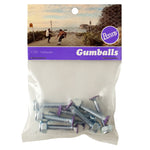 Penny GUMBALL Bolts/Nuts - 1.125" Purple