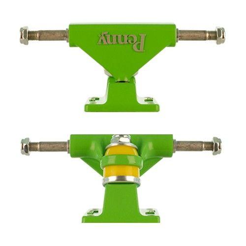 Penny 3" Green PennyBoard Trucks [pair] - LocoSonix
