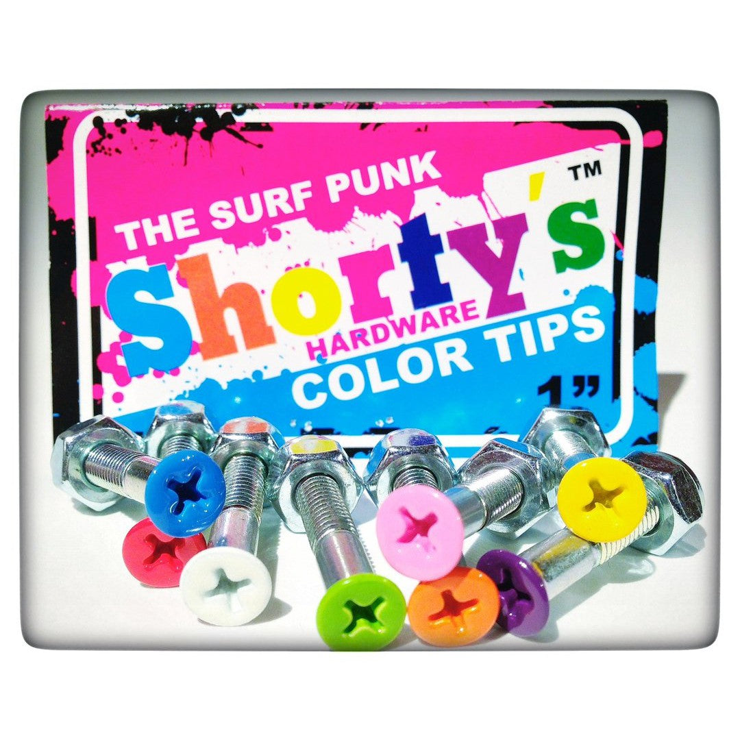 Shortys Color Tips The Surf Punk Phillips Hardware 1" [set/8]