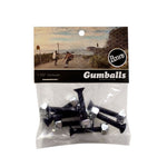 Penny GUMBALL Bolts/Nuts - 1.125" Black