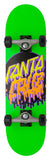 Santa Cruz RAD DOT MICRO Skateboard Complete 7.5"