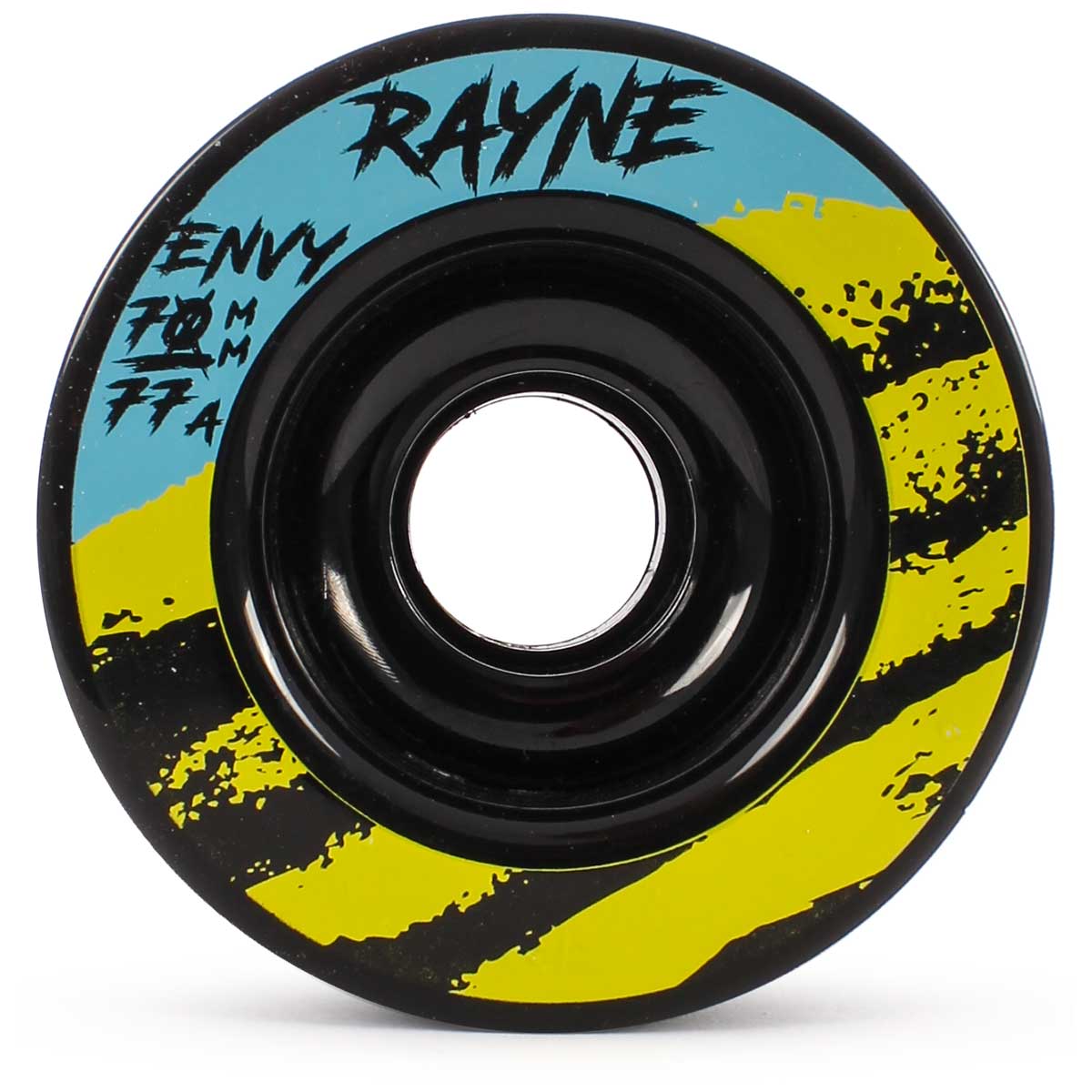 Rayne Envy Longboard Wheels - Black 70mm 77A [set/4]
