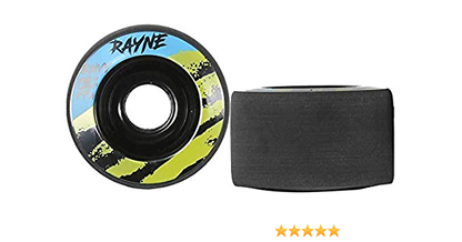 Rayne Envy Longboard Wheels - Black 70mm 77A [set/4]