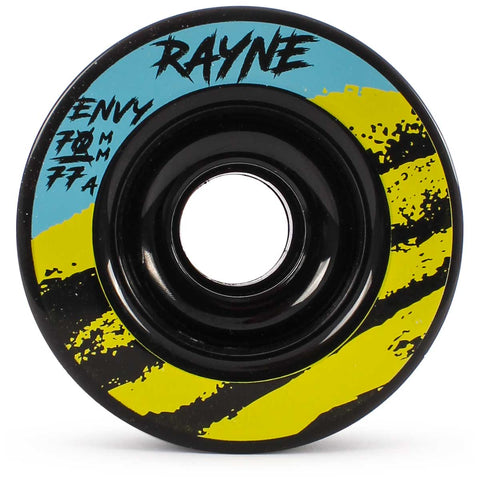 Cloud Ride RAYNE ENVY Longboard Wheels - Black 70mm 77A [set/4]