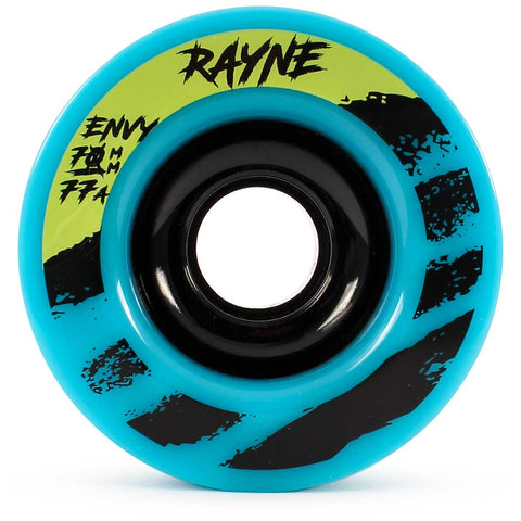 Cloud Ride RAYNE ENVY Longboard Wheels - Teal 70mm 77A [set/4]