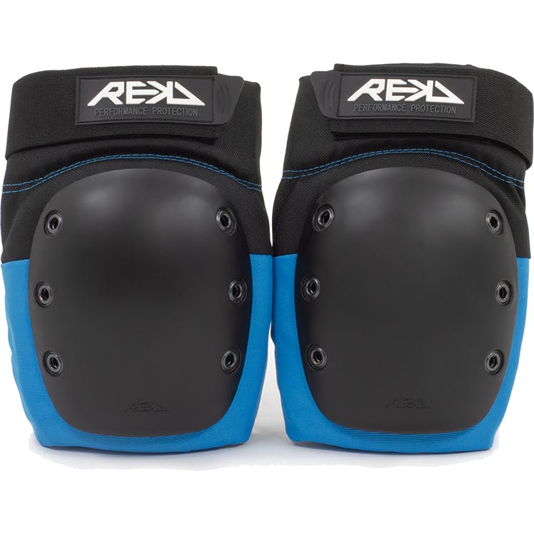 REKD Ramp Knee Pads - Black/Blue [pair]