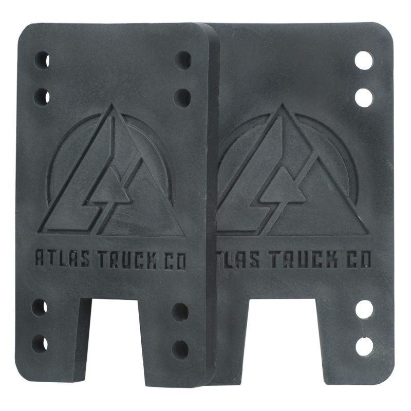 Atlas Riser Pads Set - Black 6mm [set/2]