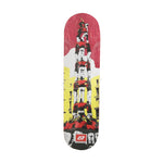 HydroPonic CASTELLERS Skateboard Deck - Red