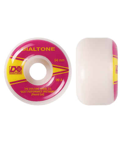 Dial Atlantic Round Cut Skateboard Wheels - 54mm 99A [set/4]