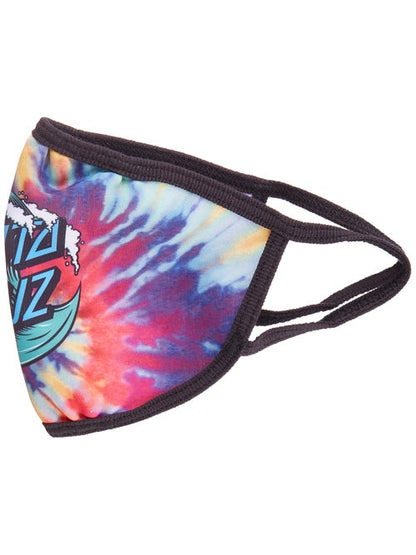 Santa Cruz Wave Dot Facemask - Tie-Dye