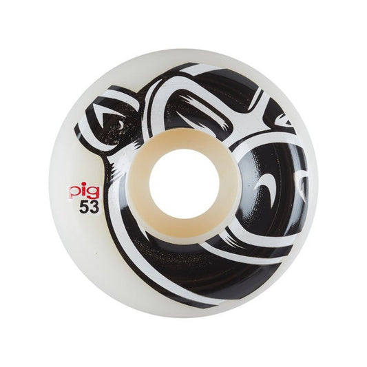 Pig Head Conical Natural Skateboard Wheels 53mm [set/4]