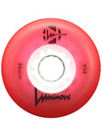 Luminous LED Inline Skates Wheel - Red [x1]