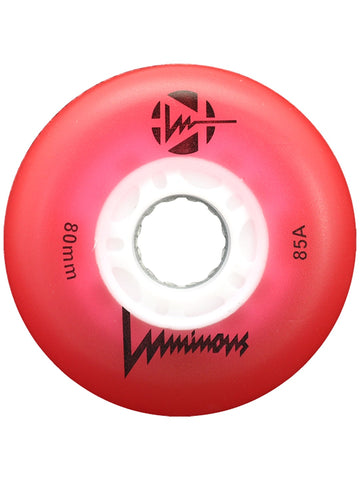 Luminous LED Inline Skates Wheel - Red [x1]