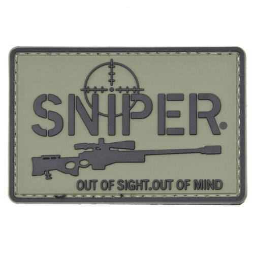 Missions Sniper Out Of Sight PVC Patch - Green