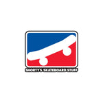 Shorty's SKATE ICON Logo Sticker 4"