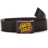 Santa Cruz Classic Dot Web Belt - Black