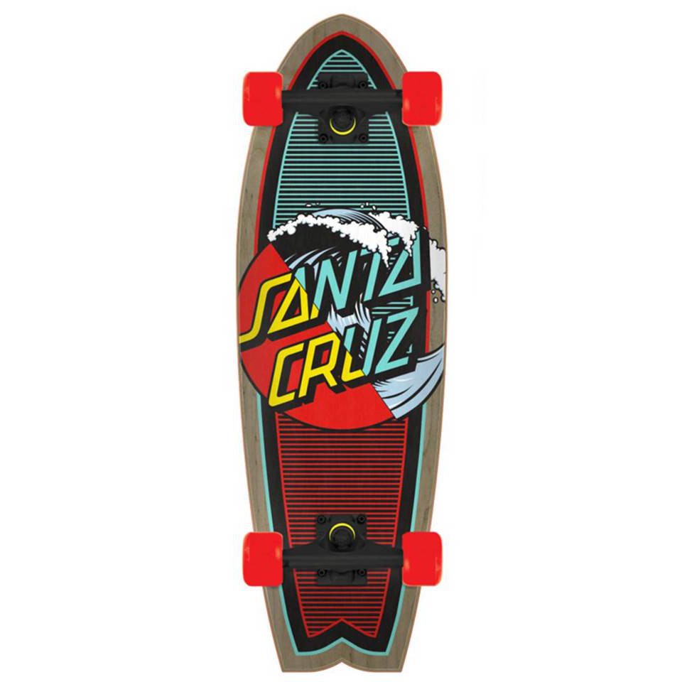 Santa Cruz Classic Wave Splice Cruzer Longboard Complete 27.7"