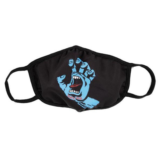 Santa Cruz Screaming Hand Facemask - Black