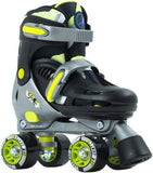 SFR HURRICANE III Adjustable Roller Skates - Black/Yellow
