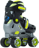 SFR HURRICANE III Adjustable Roller Skates - Black/Yellow