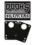 Shorty's DOOKS Silencers Anti-Vibration Gaskets Riser Pads [set/2]