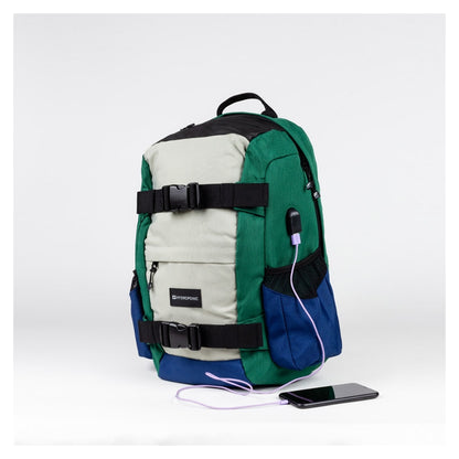 HydroPonic Kenter Backpack - Grey/Green/Navy