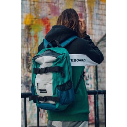 HydroPonic Kenter Backpack - Grey/Green/Navy