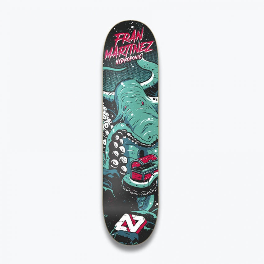 HydroPonic Sea Monster Fran Martinez Octopus Skateboard Deck 8"